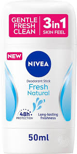 NIVEA DEO STICK 3IN1 FRESH NATURAL 50ML