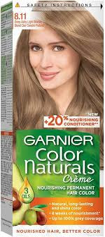 GARNIER COLOR NATURALS CREAM 8.11 DEEP ASHY L. BLOND