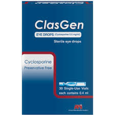 CLASGEN UD EYE DROPS 30X0.4ML