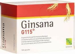 GINSANA G115 100MG CAPSULES 30s