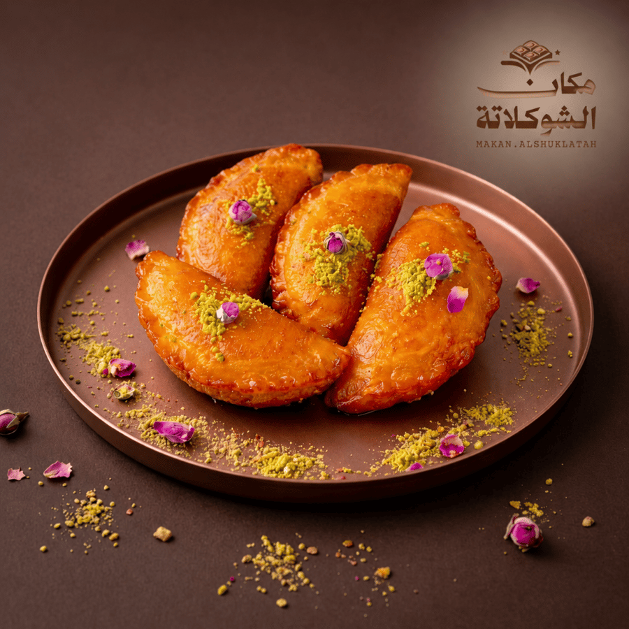 قطايف قشطة وجوز-الحبة