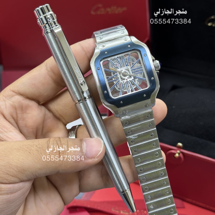 طقم ساعة كارتير و قلم كارتير