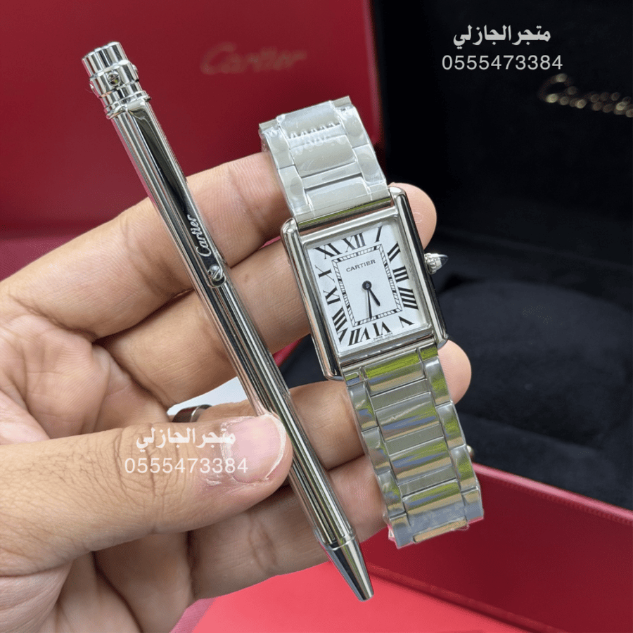 طقم ساعة كارتير و قلم كارتير