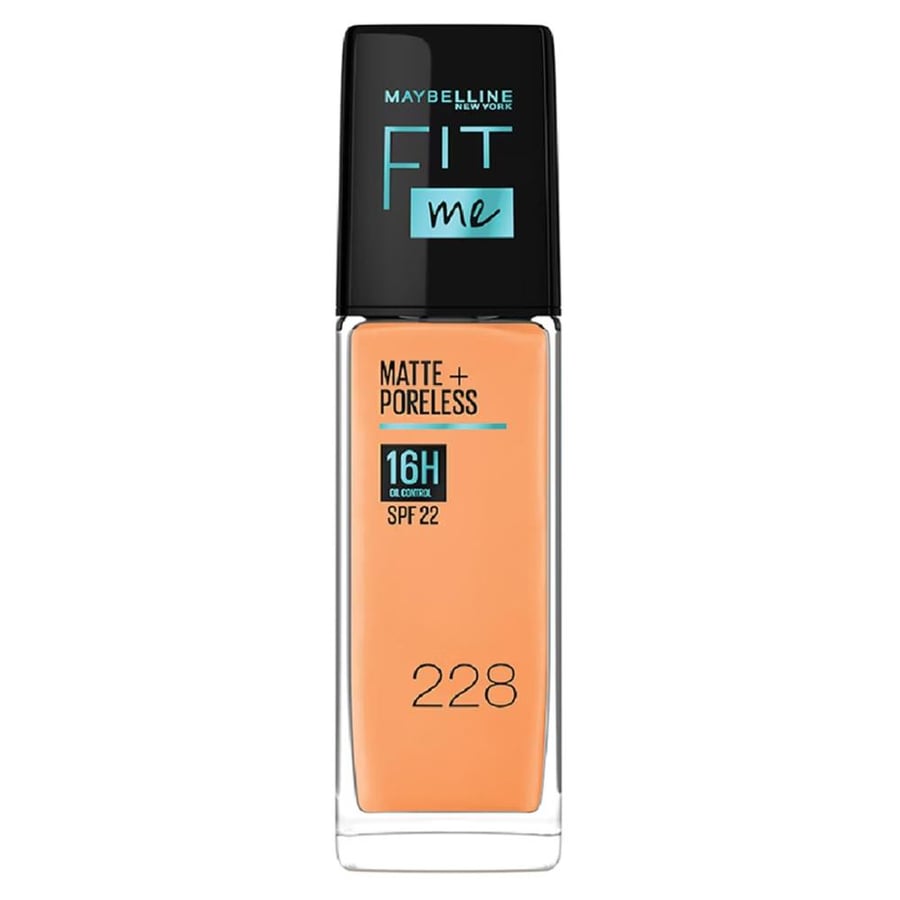 ميبيلين فيت مي مات آند بورليس كريم أساس – 30 مل – 228 Soft Tan - سوفت تان