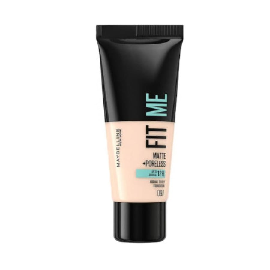 كريم اساس مات اند بورليس من فيت مي ميبلين – 30 مل – 097 Natural porcelain
