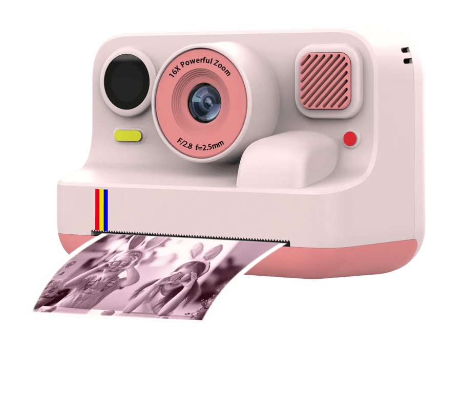 TKC-22 Tekkar Zoomi Creative Kids Camera - Photography, Instant Printing and Coloring