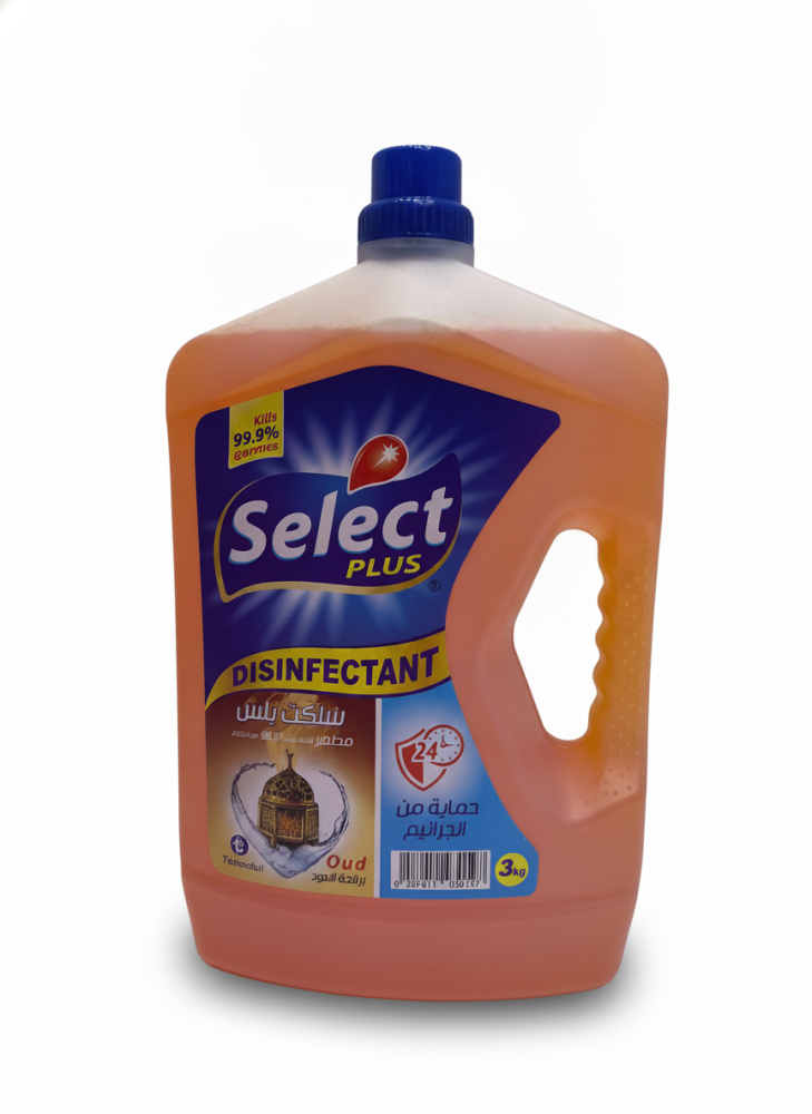 معقم ومنظف Select Plus برائحة العود 3 كجم