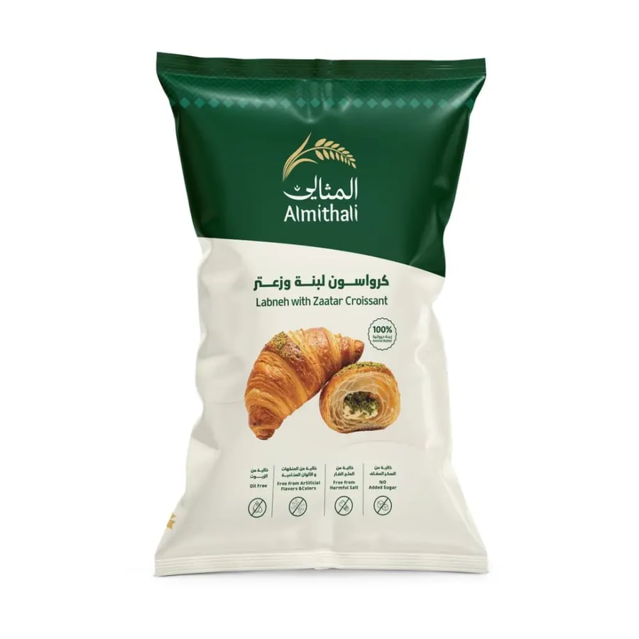 المثالي كرواسون لبنة وزعتر 75 جم
