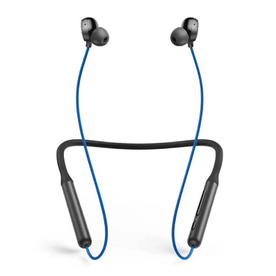 أنكر  Soundcore Life U2i سماعات رأس لاسلكية حول الرقبة مع منفذ USB-C -أزرق