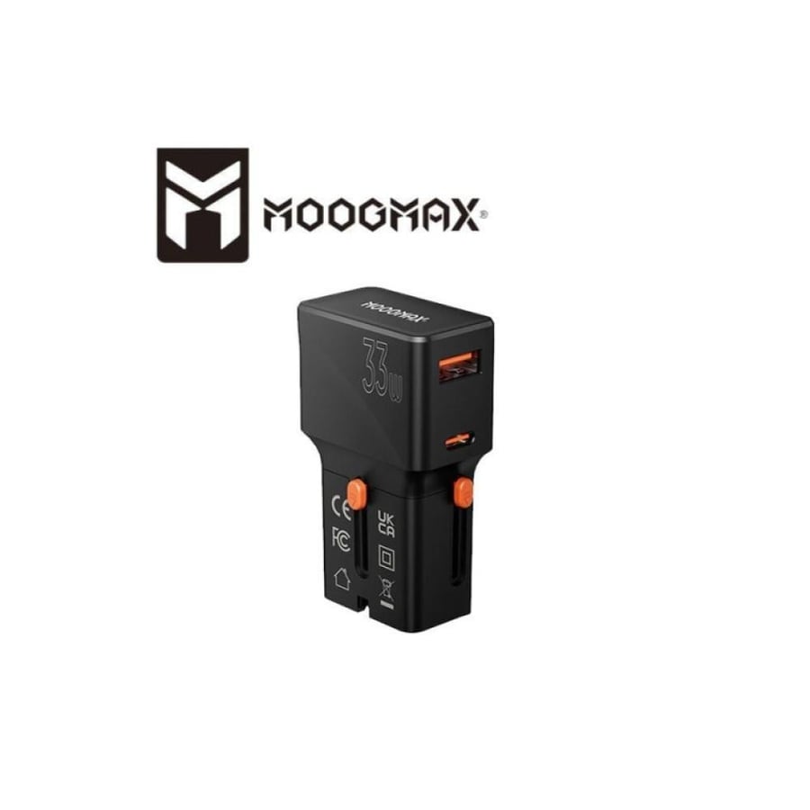 موج ماكس شاحن دولي - 33 واط - MAX-33W-MX1