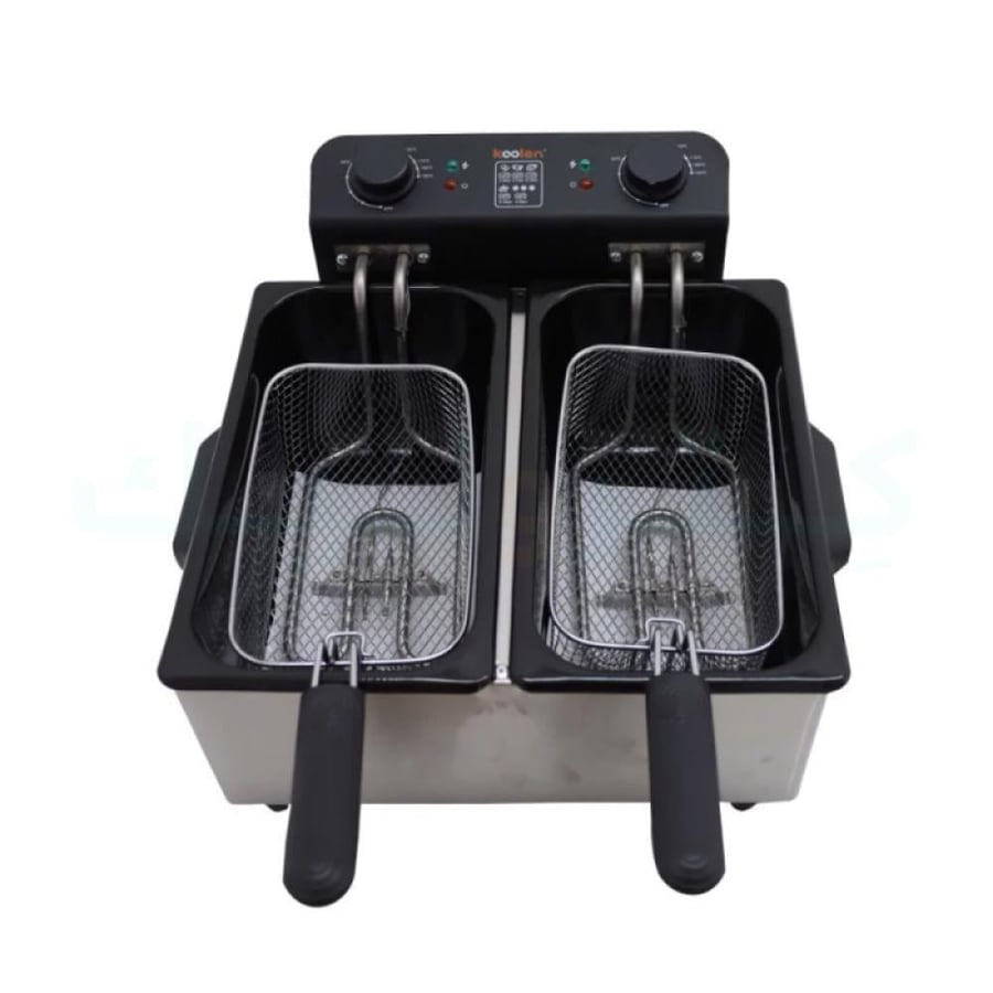 Koolen Stainless Steel Deep Fryer with Double Basket - 6 Liters - 2800 Watts - 2013