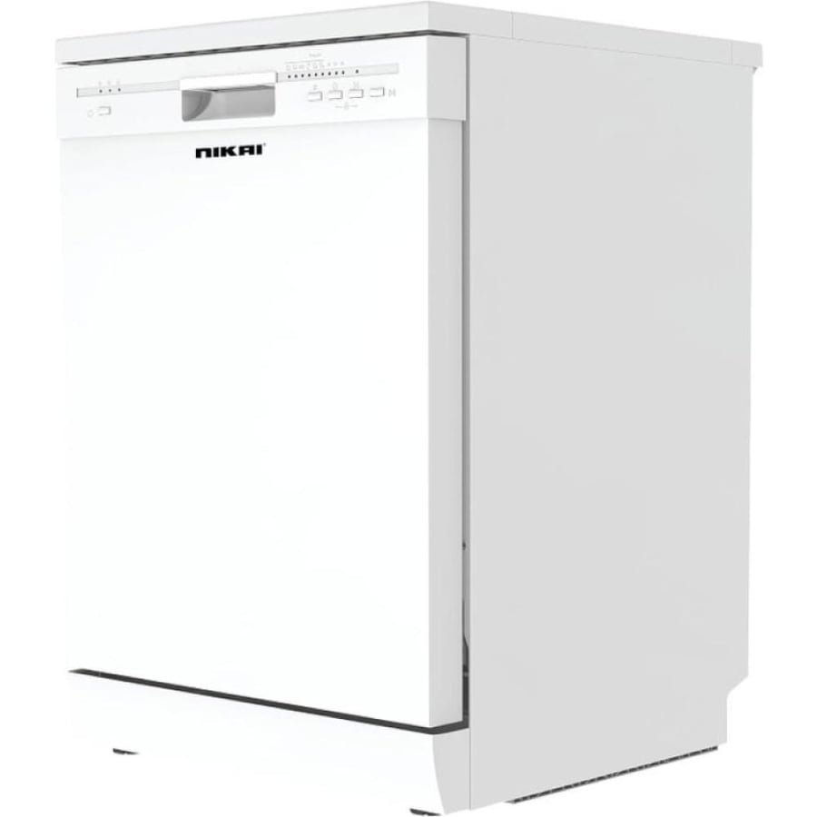 نيكاي غسالة صحون - 12 مكان - أبيض - NDW3112PW