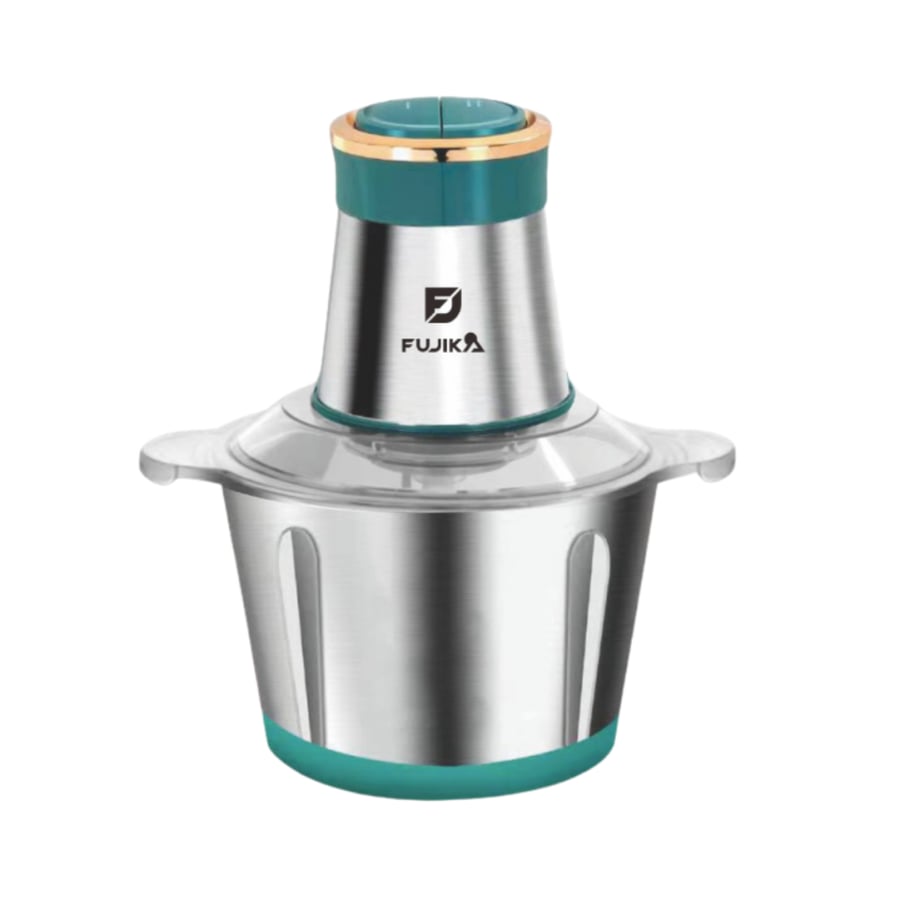 Fujika stainless steel vegetable and onion chopper – 5-liter capacity, 600W power, elegant design and excellent performance