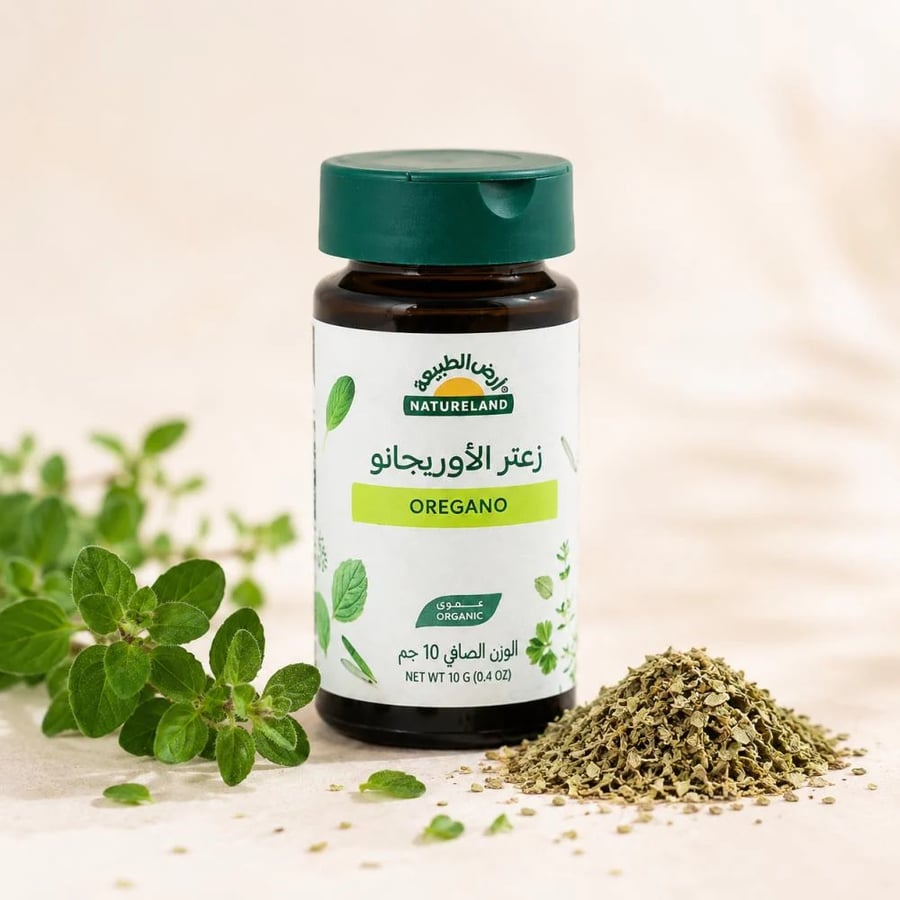 زعتر الأوريجانو العضوي أرض الطبيعة 10 جرام