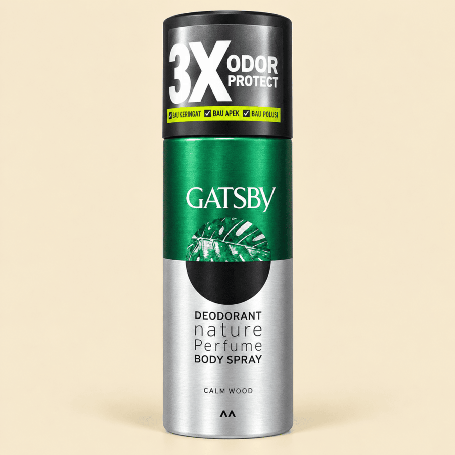 بخاخ مزيل رائحة العرق GATSBY Calm Wood وزن 150 مل