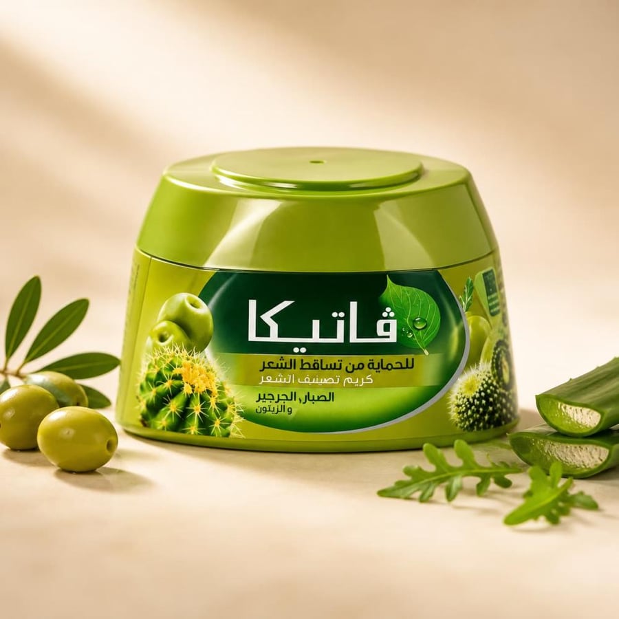 كريم فاتيكا الزيتون الصبار والجرجير 140 جرام