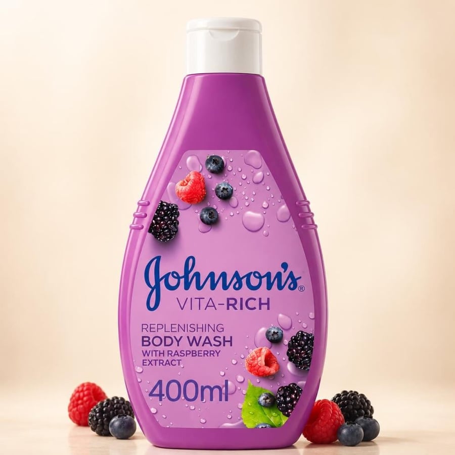 سائل استحمام جونسون بالتوت 400 ml