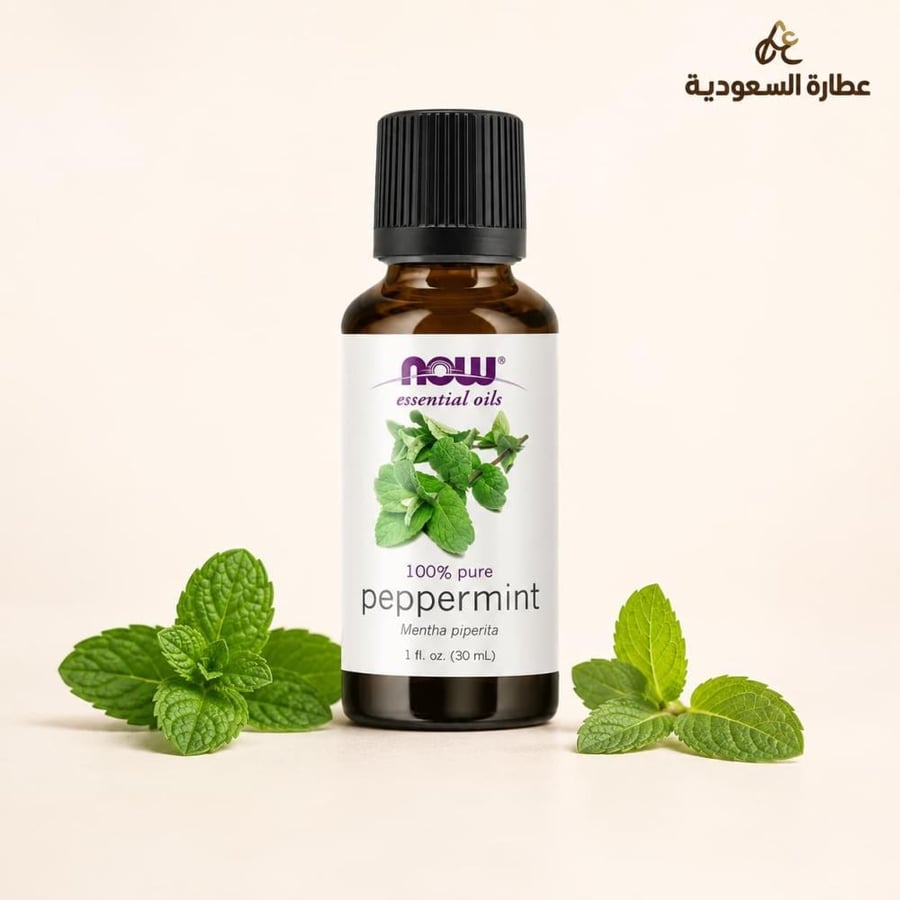زيت النعناع العطري ناو 30 مل برائحة نعناع قوية ومنعشة