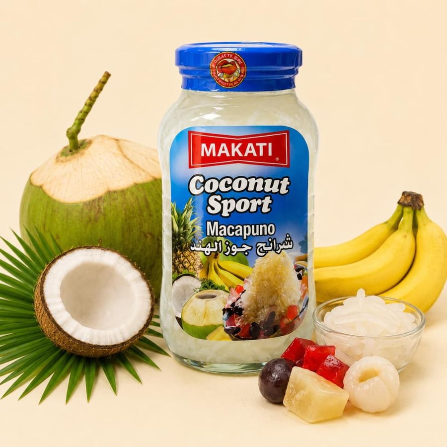 ماكابونو جوز الهند الحلو مكاتي 340 جرام  Coconut Sport