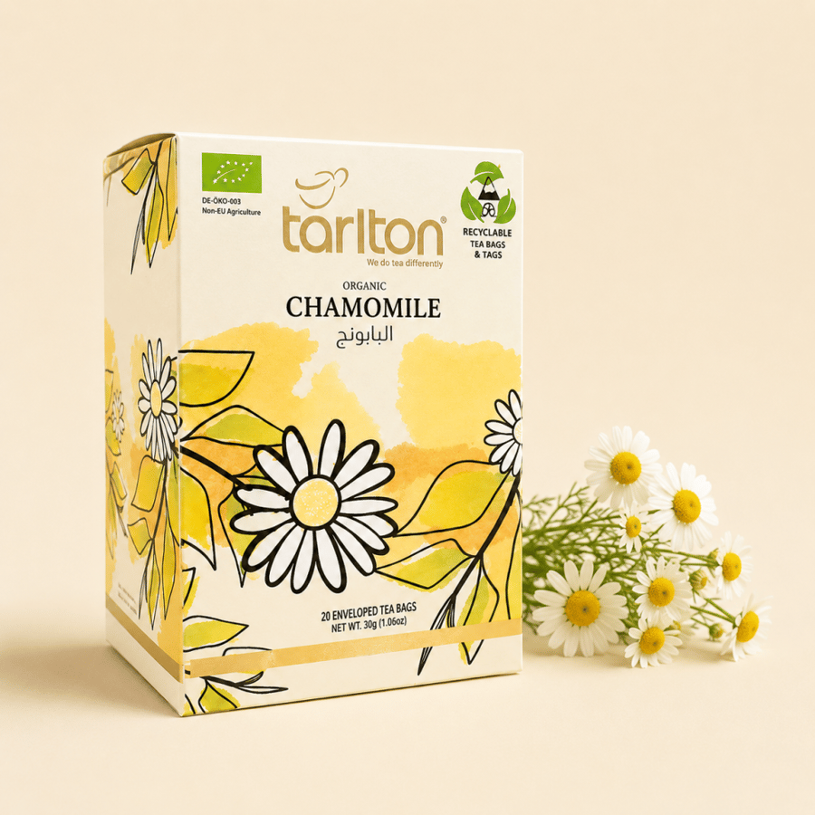 شاي أعشاب تارلتون بالبابونج والتفاح 25 ظرف