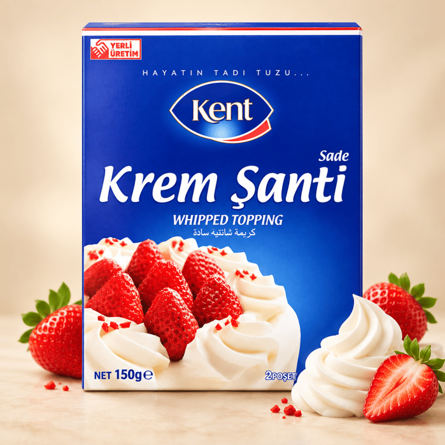 كريمة شانتيه سادة Kent وزن 150 جرام ظرفين