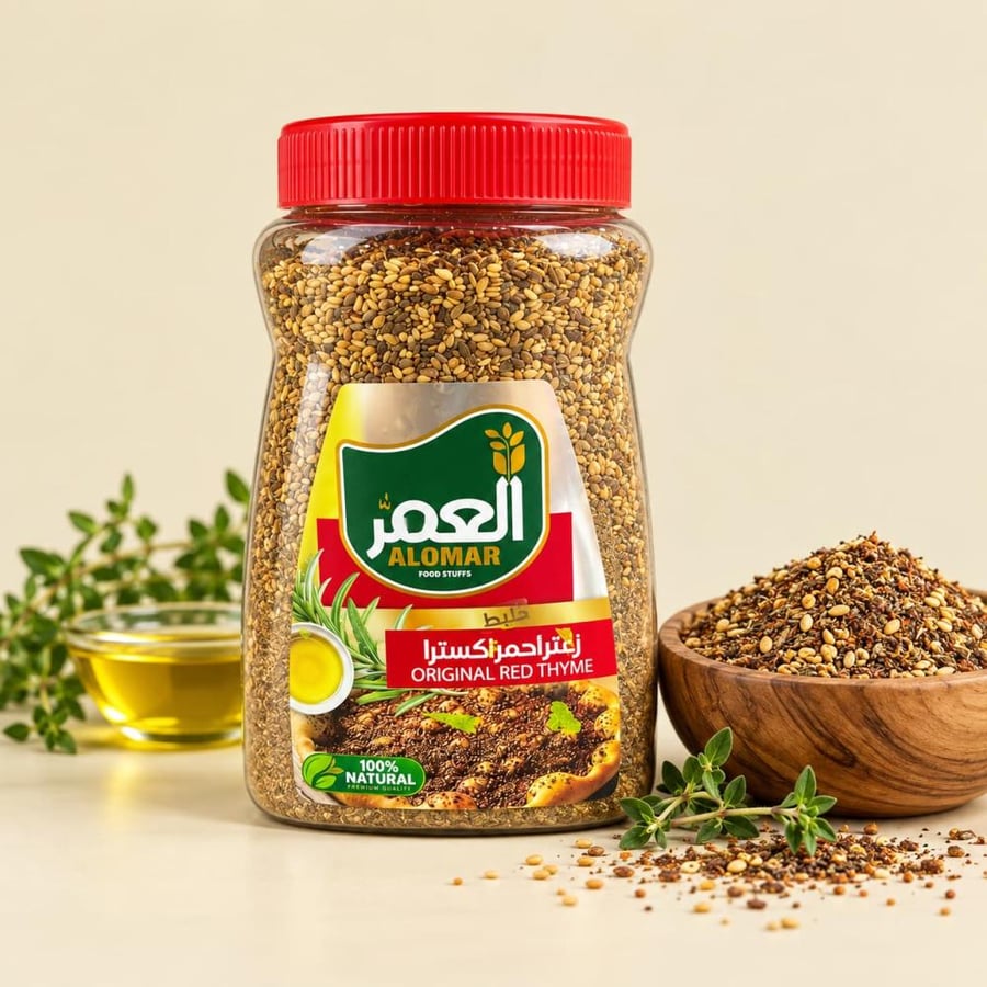 زعتر أحمر العمر سوري 500 جرام