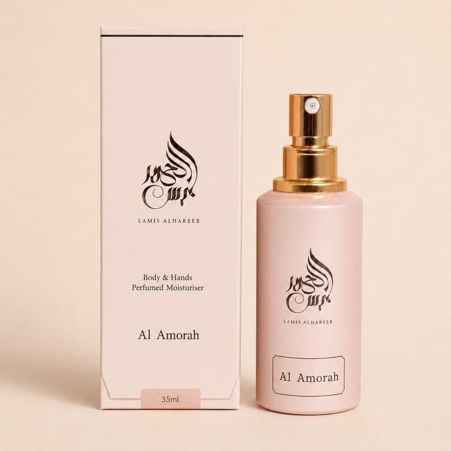 معطر ومرطب الجسم واليدين لميس روز مون 35 مل