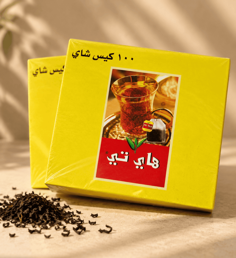 شاي هاي تي الأسود 100 ظرف