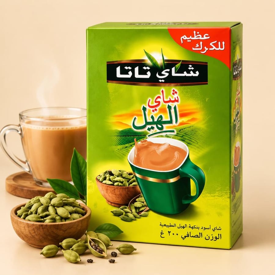 شاي تاتا بالهيل للكرك 200 جم