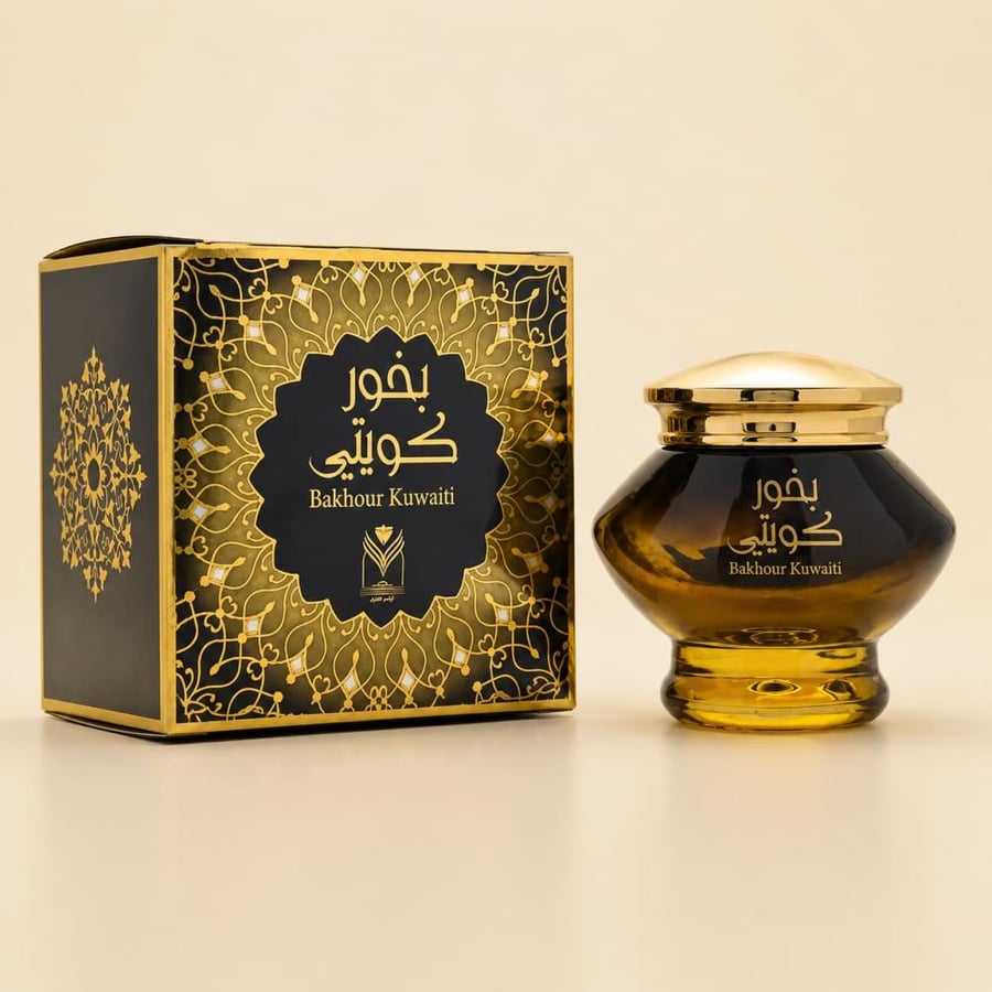 بخور كويتي الماس 40 جرام برائحة الزهور البيضاء والزعفران والصندل