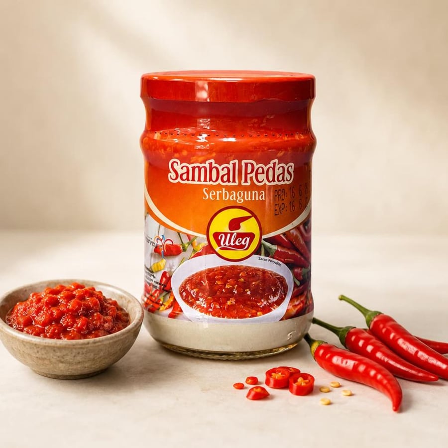 سامبال أوليج حار متعدد الاستخدامات 190 جرام  Uleg Sambal Pedas