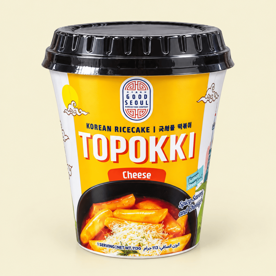 توبوكي كوري بالجبن جود سيول 113 جم  Good Seoul Topokki Cheese