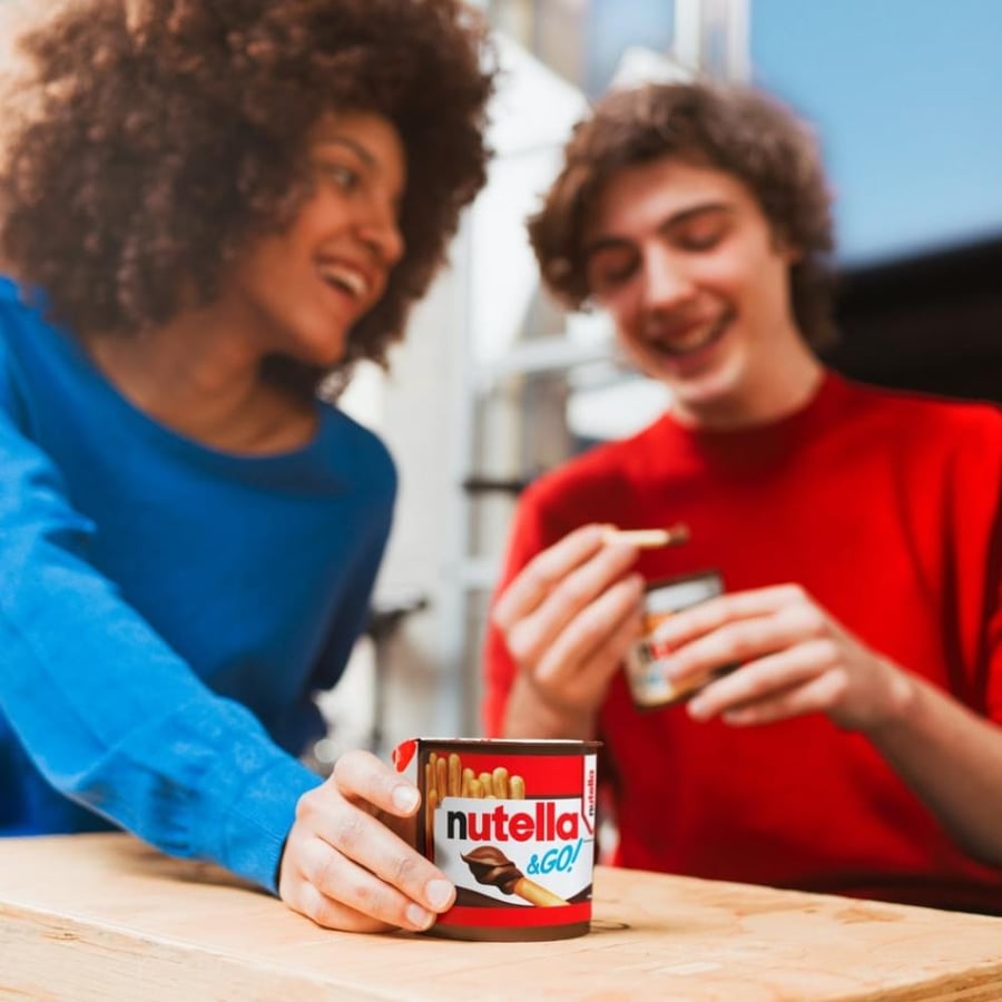 نوتيلا آند جو مع أصابع الخبز 52 جرام