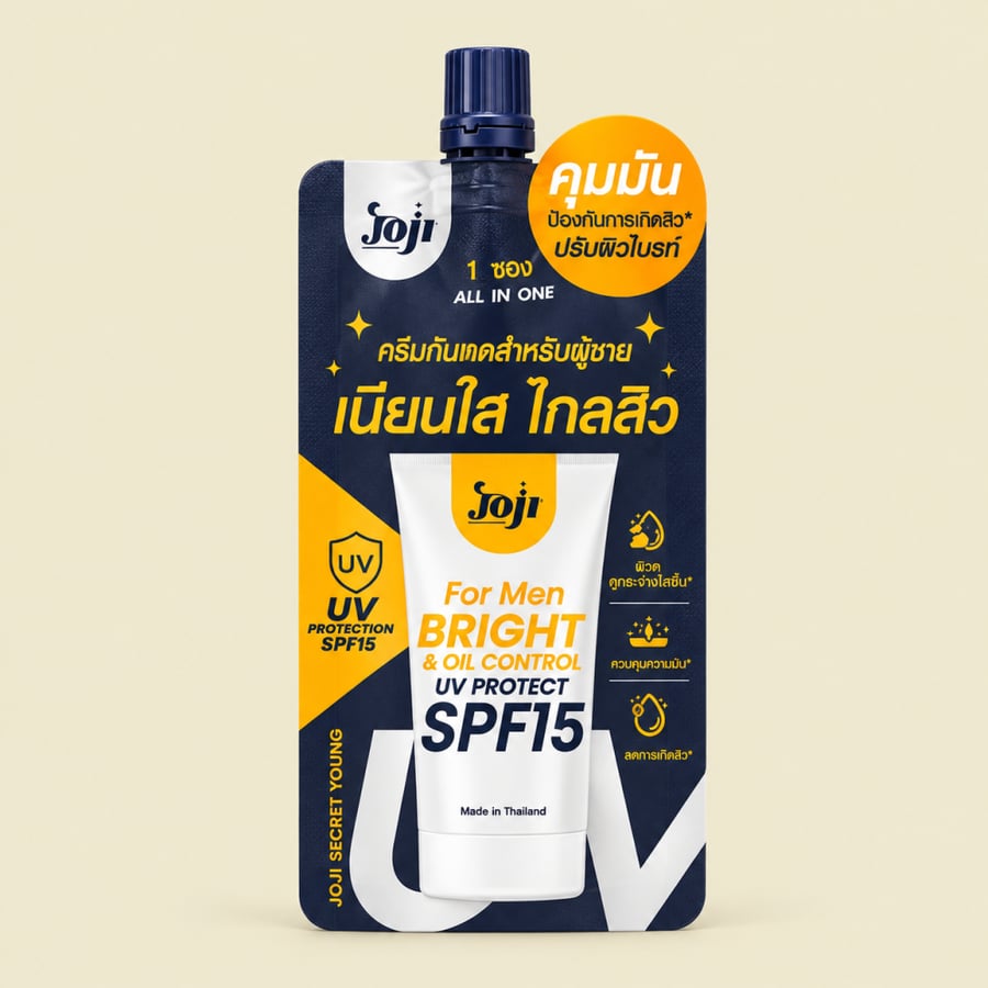 كريم جوجي للرجال برايت آند أويل كنترول SPF15