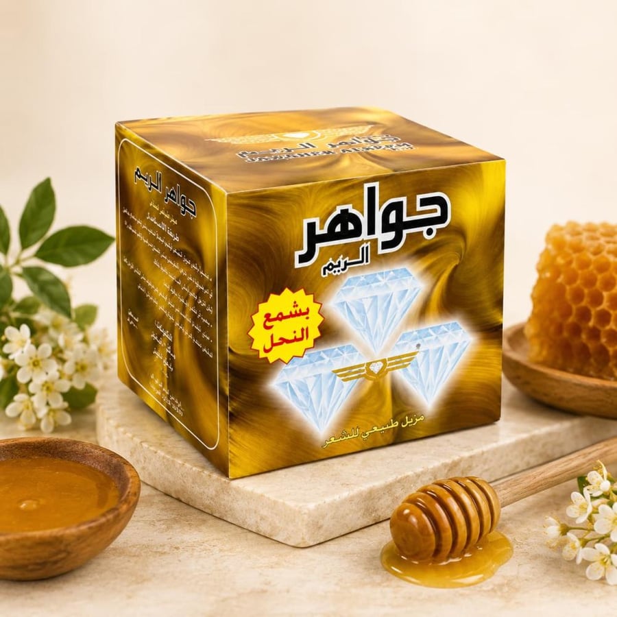 حلاوة لازالة الشعر 500 جرام جواهر الريم