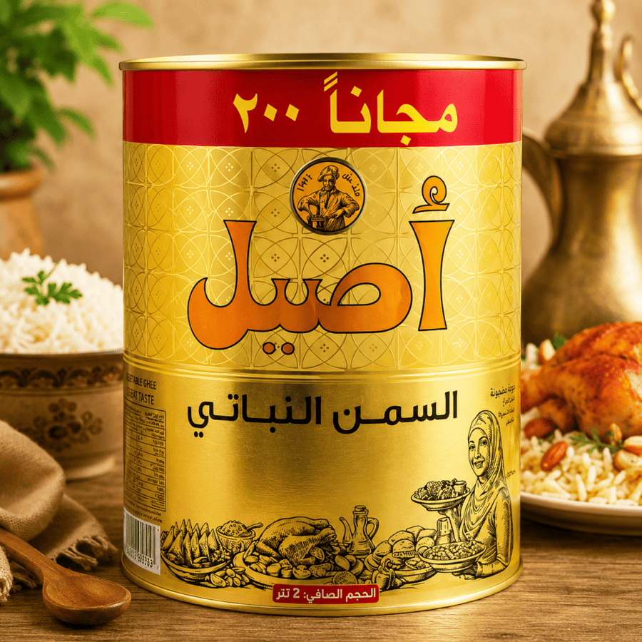 سمنة نباتية أصيل 2 لتر للطبخ والحلويات