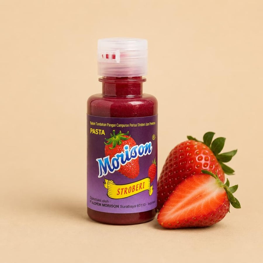 معجون نكهة الفراولة موريسون 50 مل Morison Strawberry Pasta