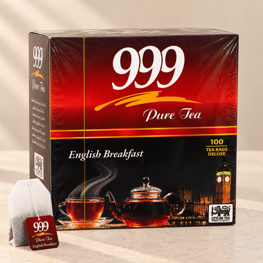 شاي 999 إنجلش بريكفاست سيلاني 100 ظرف