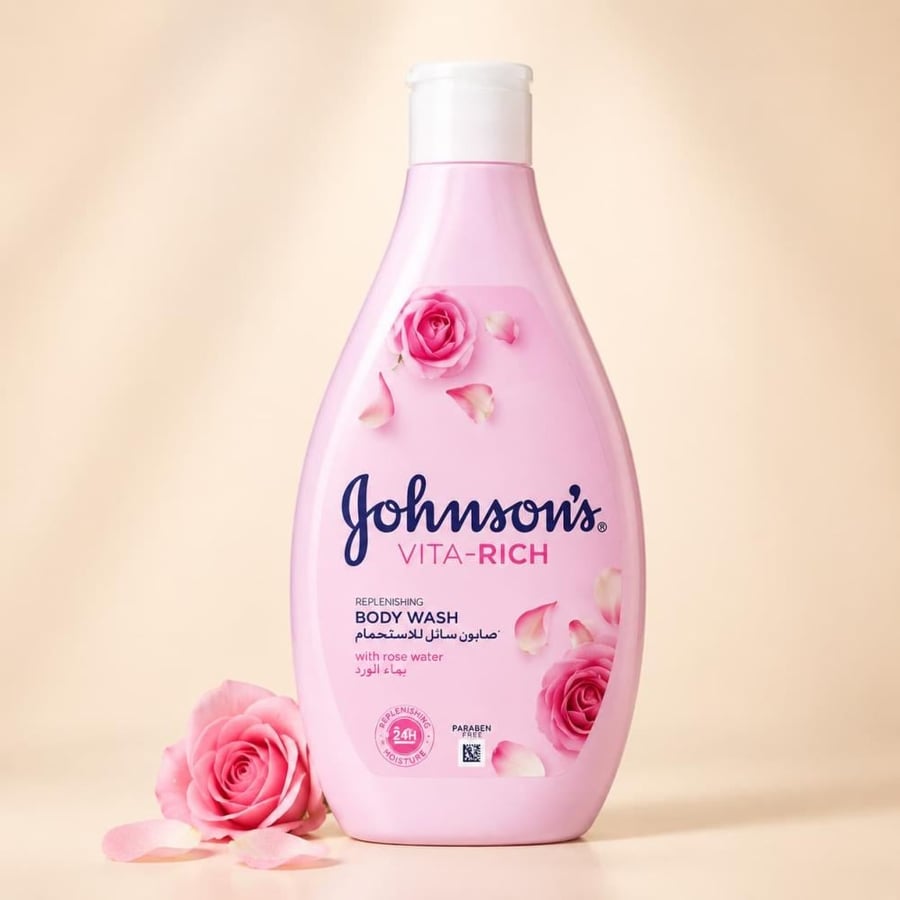 سائل استحمام جونسون بالورد 400 ml