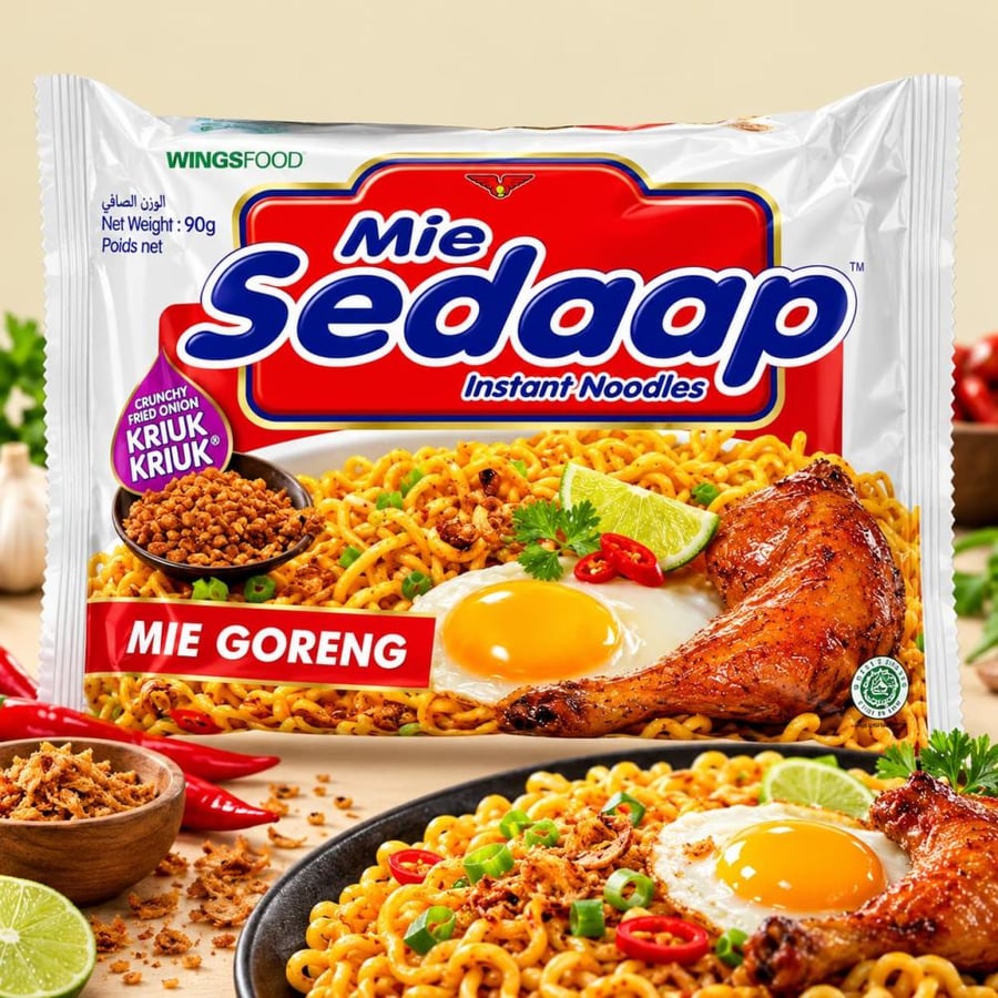 نودلز مقلية مي سيداب مي جورينج 90 جرام Mie Sedaap Mi Goreng 90 g