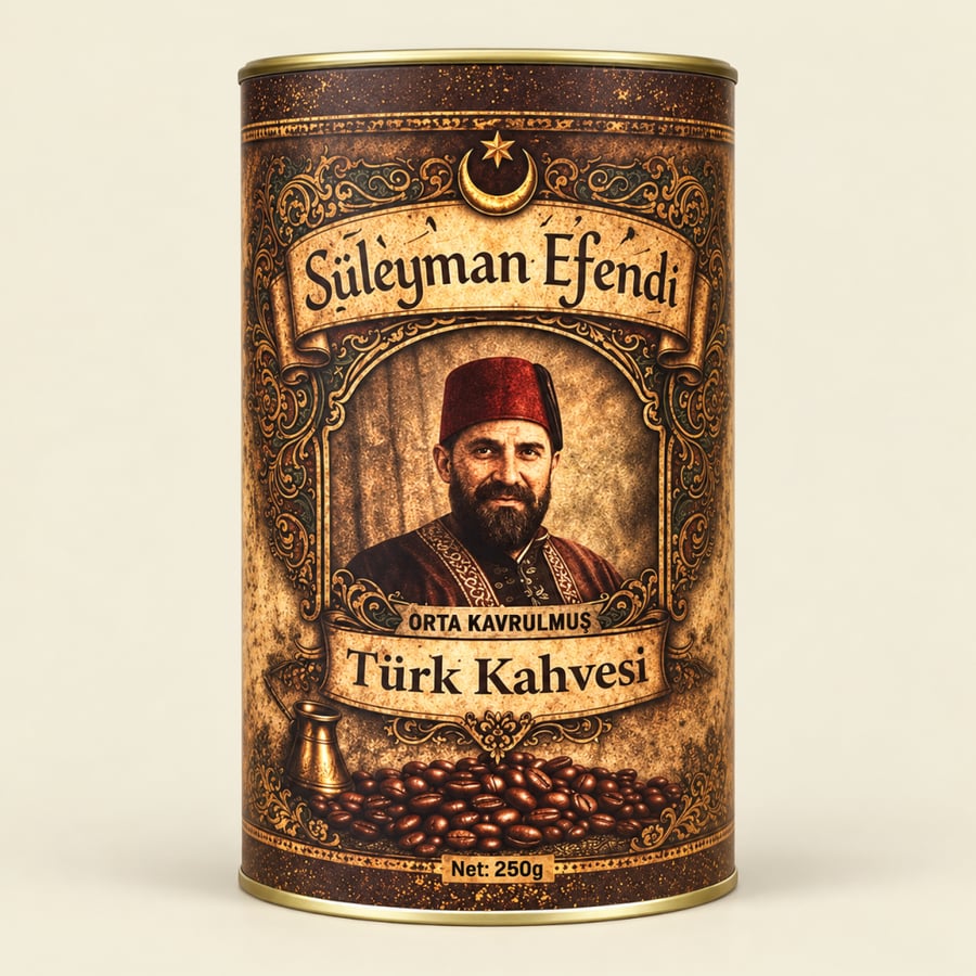 قهوة تركية Süleyman Efendi حمصة وسط 250 جرام