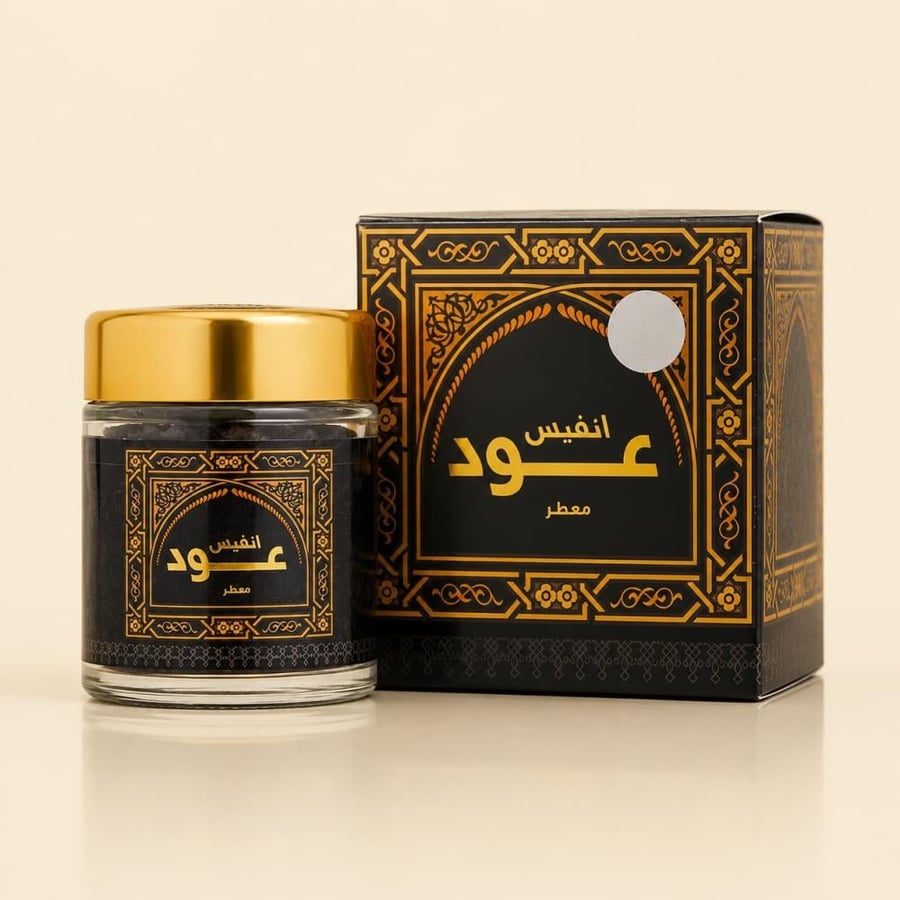 بخور النفيس عود 50 جرام من بانافع للعود