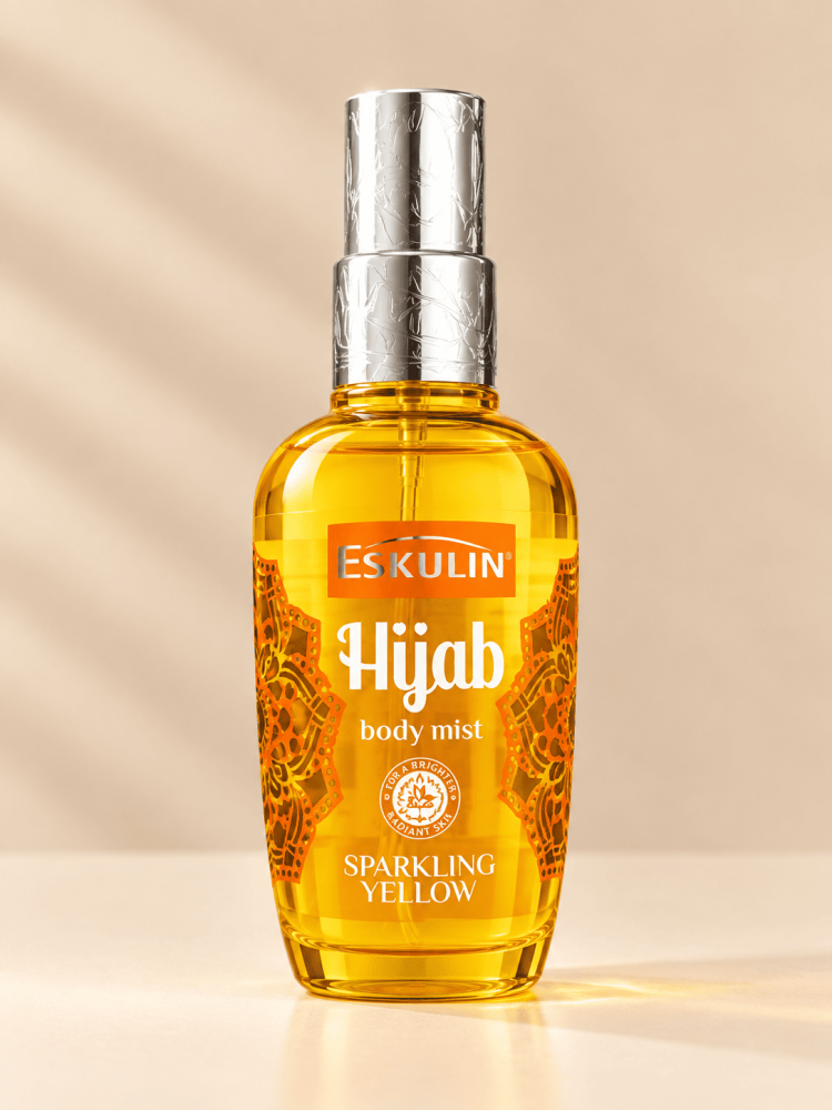 معطر إسكولين حجاب سباركلينج يلو للجسم 125 مل
