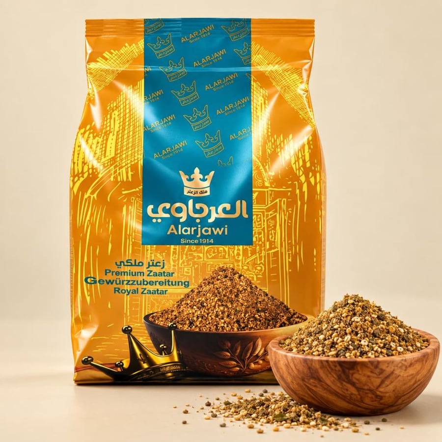 زعتر العرجاوي ملوكي 450 جرام زعتر شامي