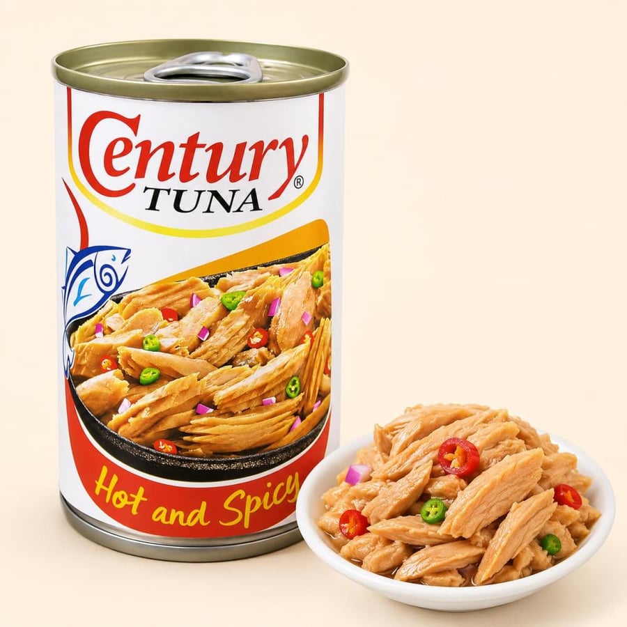 تونة سنتشري حارة ومتبلة 155 جم Century Tuna Hot and Spicy