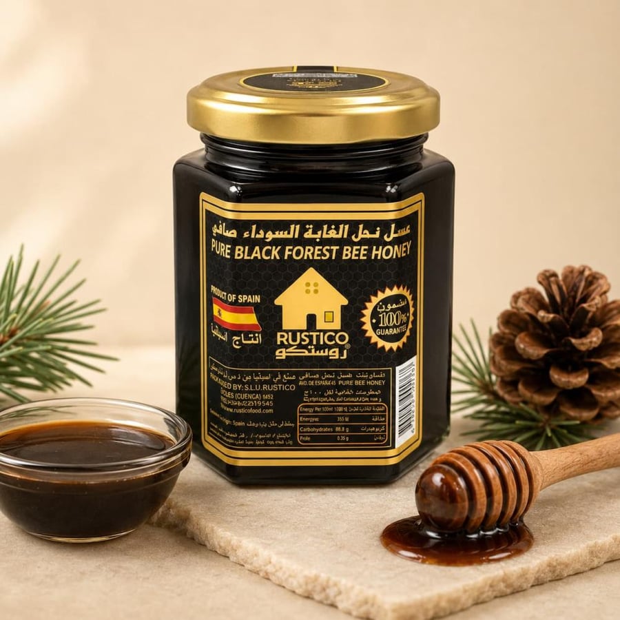 عسل الغابة السوداء الإسباني روستكو 500 جرام