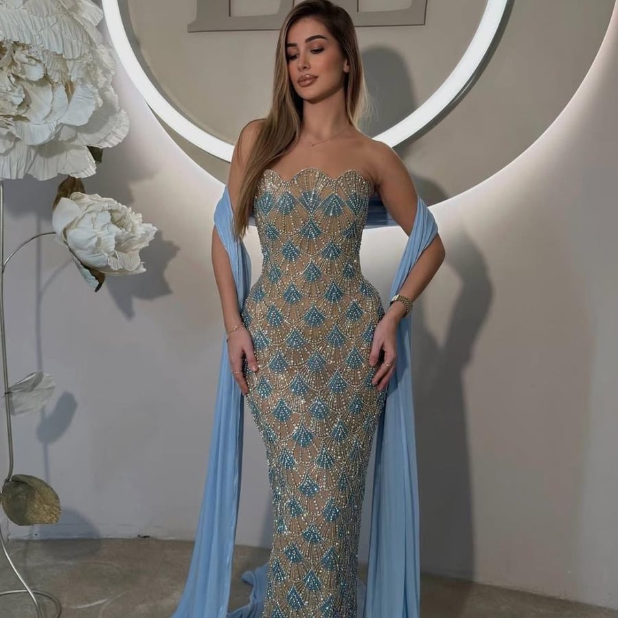 فستان سهرة