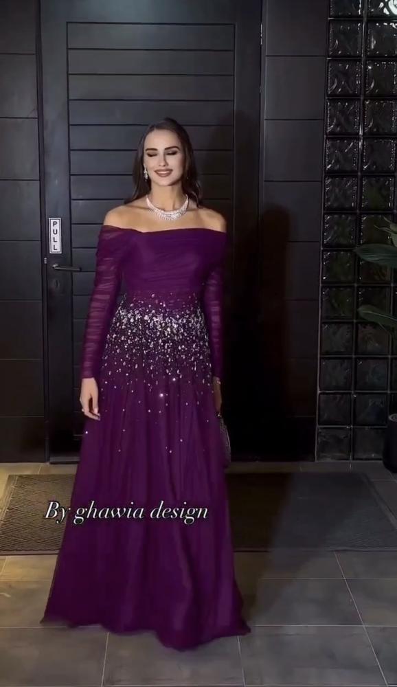 فستان سهرة لونين
