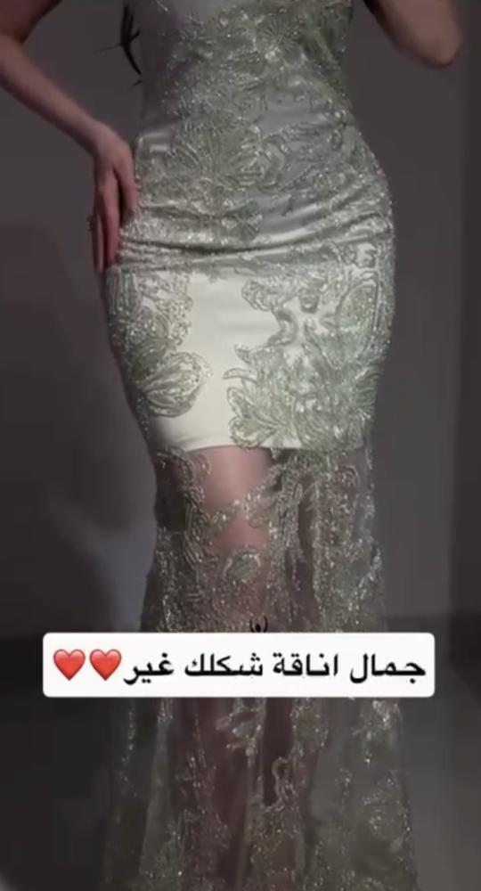 فستان سهرة