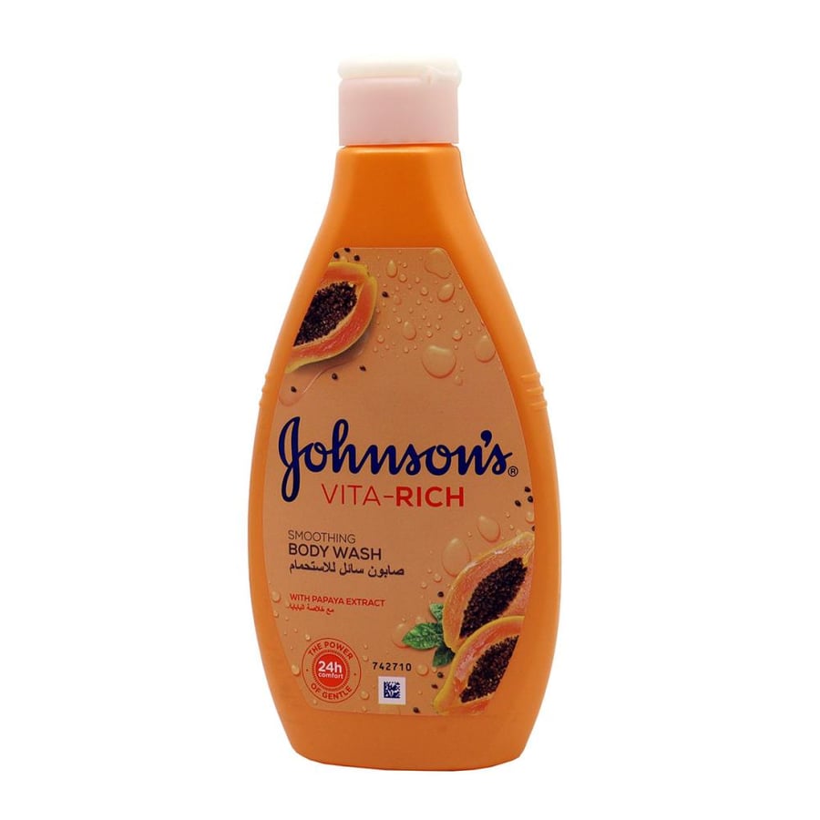 شاور جل جونسون 250 مل خلاصة البابايا